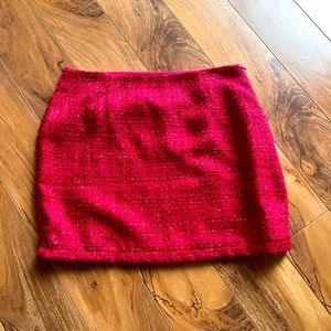 SHEIN Tweed Mini Skirt